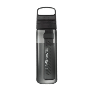 LifeStraw Go Series Water Filter Bottle, 650ml,Nordic Noir